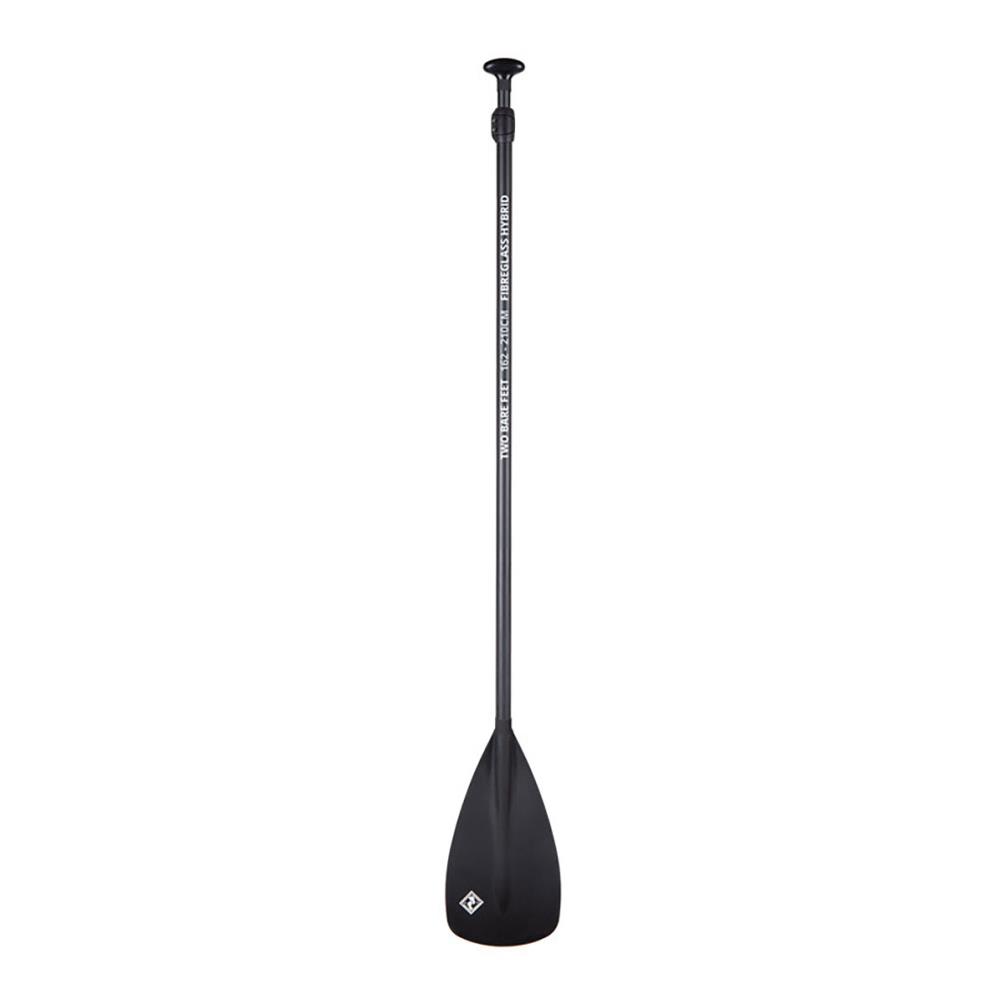 Two Bare Feet 2 Piece Fibreglass Hybrid SUP Paddle - Black Extra Image 2